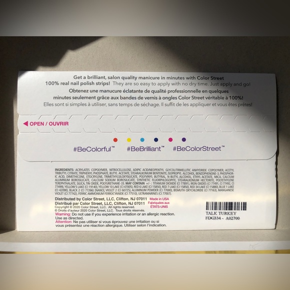 Color Street 𝐓𝐀𝐋𝐊 𝐓𝐔𝐑𝐊𝐄𝐘 (retired) - Picture 2 of 2